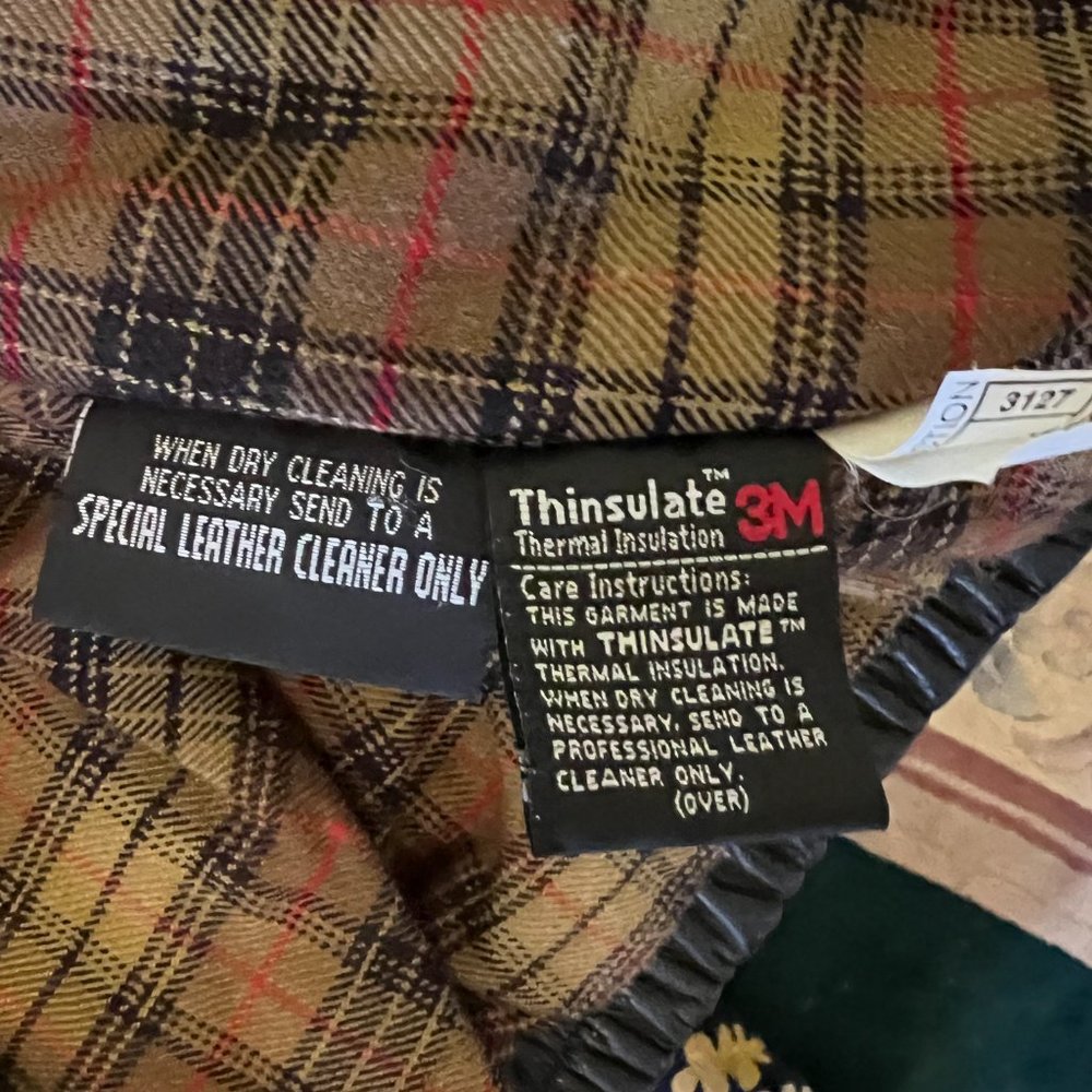 Wilson leather winter jacket - Picture 5 of 16